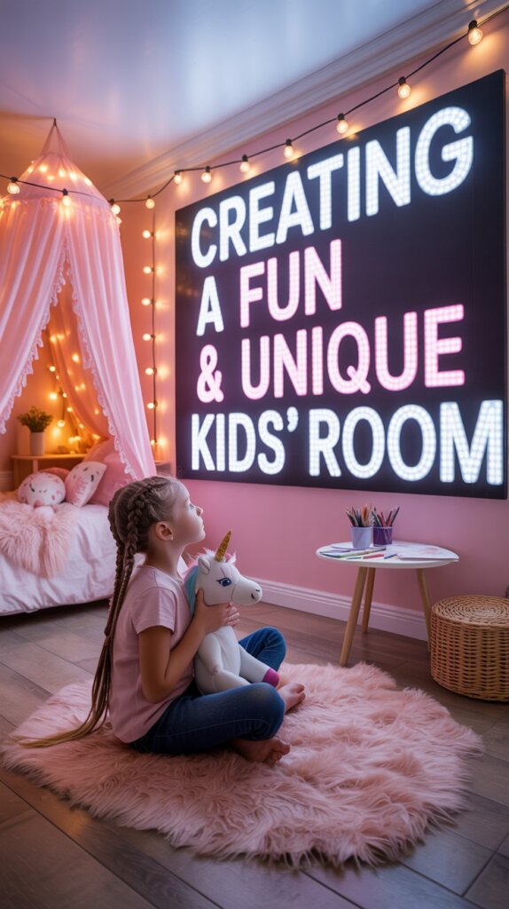 creating a fun & unique kid's room