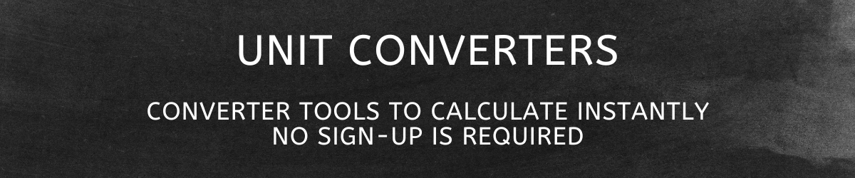 Unit Converters