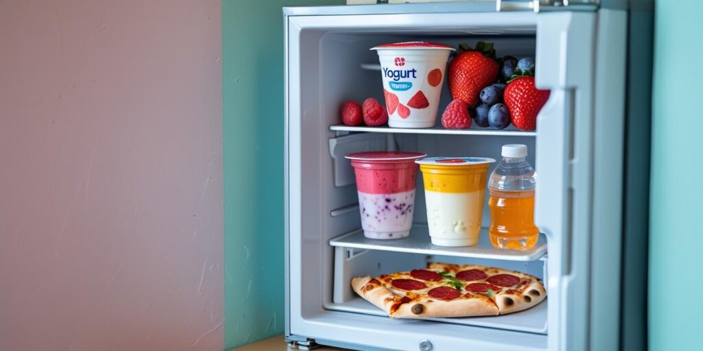 mini fridge for dorm room essentials for girls