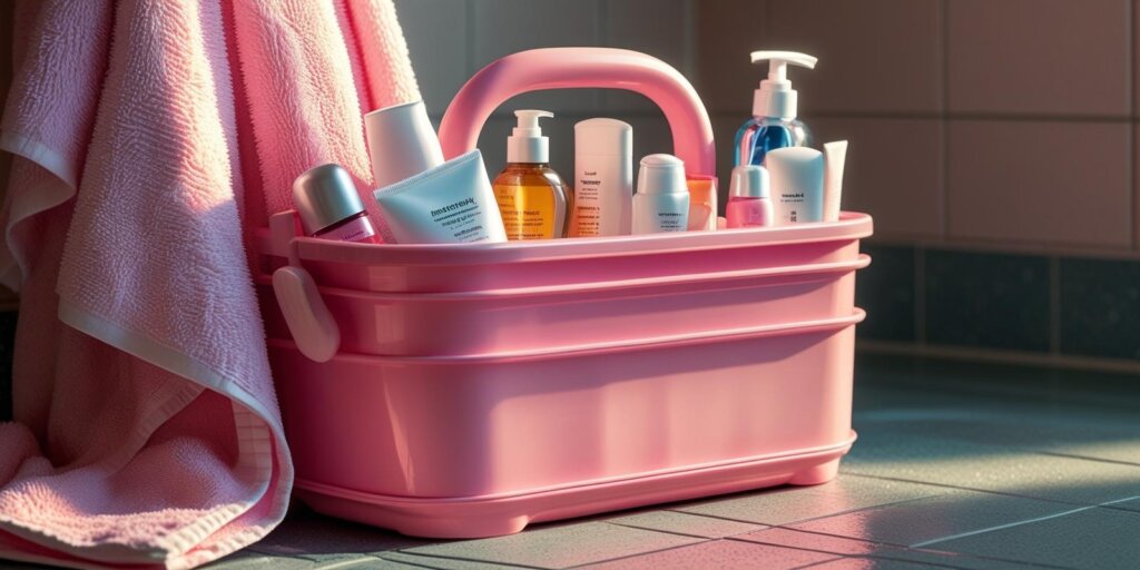 shower caddy for girls dorm room essentials